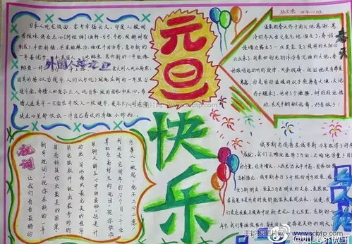 马上元旦了,这份史上最全手抄报模板和资料,你一定用得上