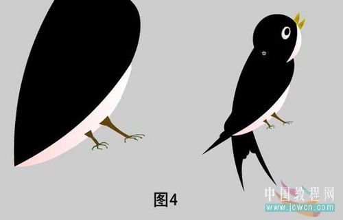 flash鼠绘绘制竹林燕子