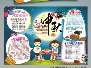 中秋节小报古诗读书月饼文化手抄电子小报图片素材psd模板下载88.51mb中秋节手抄报大全节日手抄报