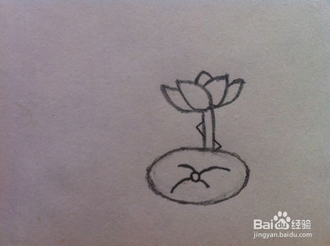 荷花怎么画简笔画