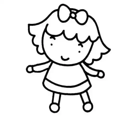 各类人物幼儿简笔画大全一起学一学画一画吧