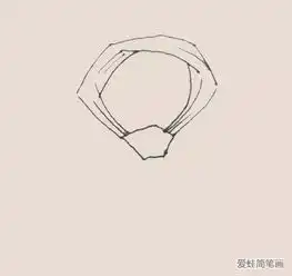 红领巾简笔画
