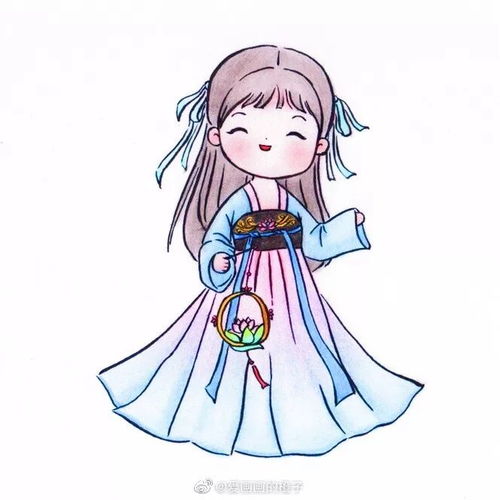 古风美人简笔画的独门秘籍,新手一秒就get,惊呆了