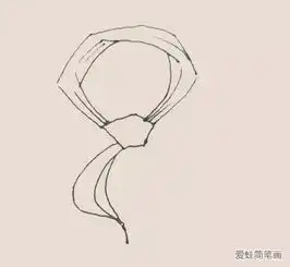 红领巾简笔画