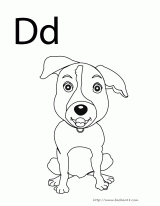 动物字母简笔画