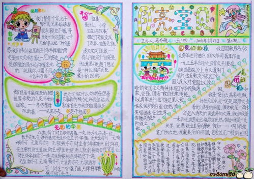 月球奥秘知多少手抄报