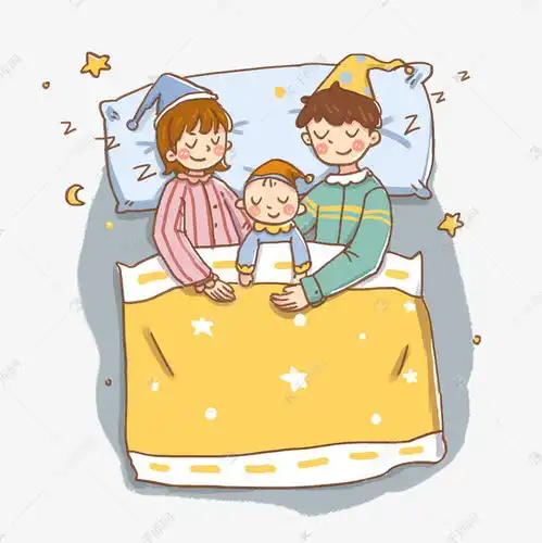 世界睡眠日一家三口系列二素材图片免费下载千库网
