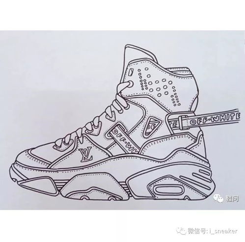 鞋设运动休闲系列黑白设计图赏