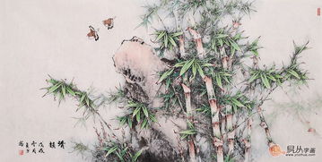 赵俊贞一位有名的竹子画家