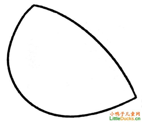 儿童简笔画教程怪异的刀鱼简笔画画法