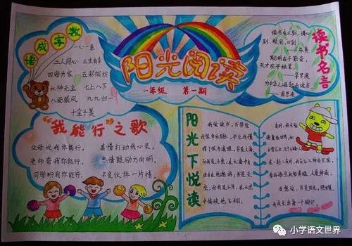 2021读书节手抄报素材大全