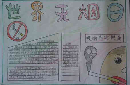 世界无烟日手抄报内容吸烟与不孕症