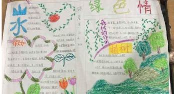 312植树节手抄报简短精美图片