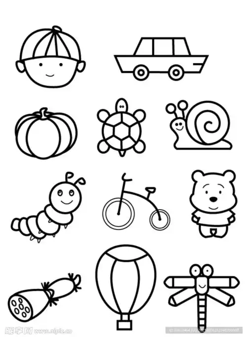 幼儿简笔画设计图