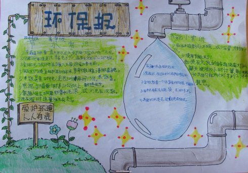关于环保手抄报的内容