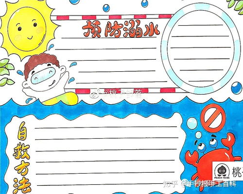 防溺水手抄报图片合集