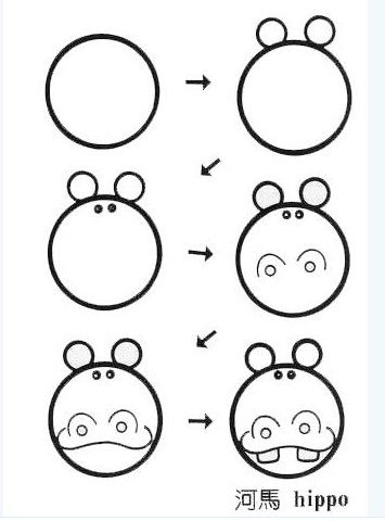 周末亲子时光好伴侣幼儿简笔画教程,老师家长收藏喽