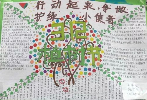 2022植树节手抄报大全作文素材精选,简单又漂亮