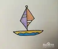 怎么画简笔画的帆船
