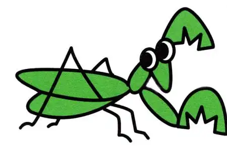 蝴蝶简笔画