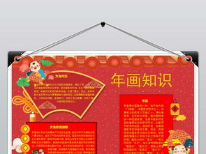 年画小报猪年春节新年传统习俗门神手抄报图片素材wps模板下载2.72mb元旦手抄报大全节日手抄报