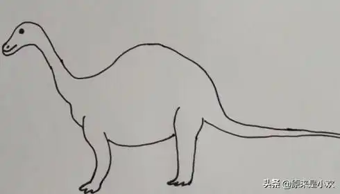 恐龙怎么画怎样快速画恐龙
