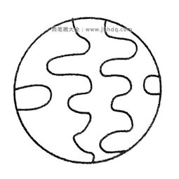 星球简笔画大全及画法步骤