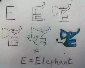 长姿势学堂大神教你如何一分钟内用字母画各种小动物