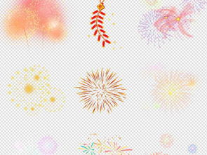 春节元旦烟花2019新年节日彩色烟花焰火png图片设计素材高清模板下载64.93mb烟花鞭炮大全