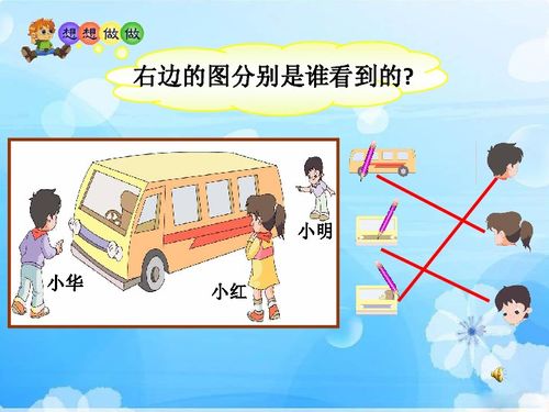 人教版小学二年级数学上第五单元观察物体课件16张