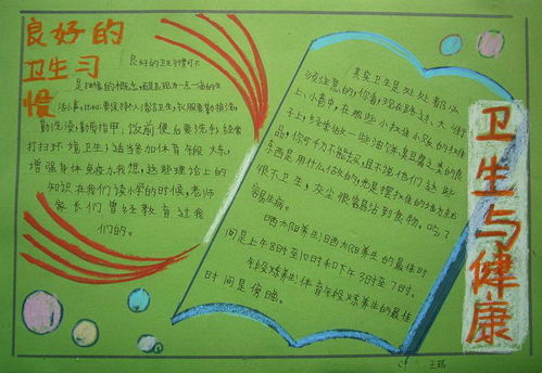 卫生与健康手抄报内容