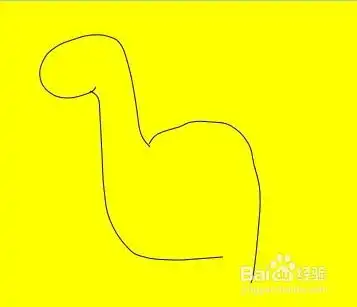 画恐龙的简笔画