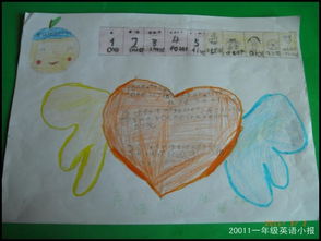 一年级小学生英语手抄报13张图片