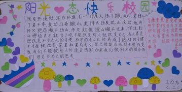 丽星中学校团委组织举行了阳光心态快乐校园板报活动