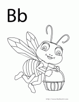 动物字母简笔画