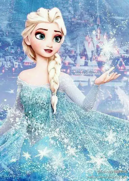 冰雪奇缘艾莎高清大图10张
