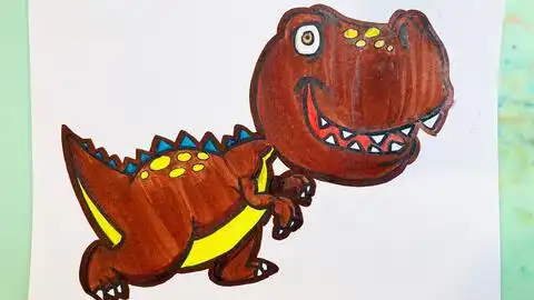 恐龙简笔画