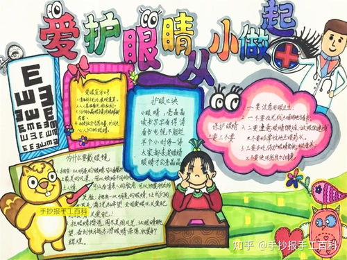 爱眼护眼手抄报