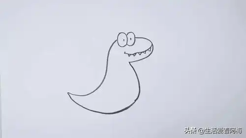 孩子喜欢恐龙,这些恐龙的简笔画法一定得会,哄娃教学两不误