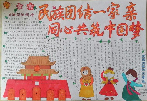 民族团结一家亲作品集来啦