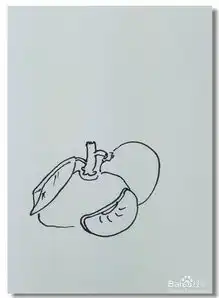 怎样画简笔画橘子