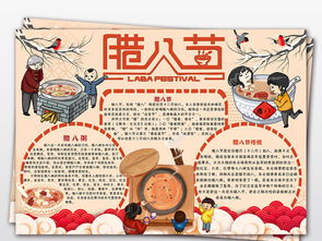 腊八节小报传统节日小报民俗年俗小报手抄报图片设计素材高清psd模板下载39.53mb其他大全
