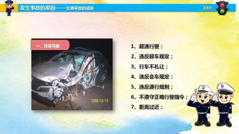 遵守交通信号安全文明出行交通安全宣传这个ppt颜值有点儿高