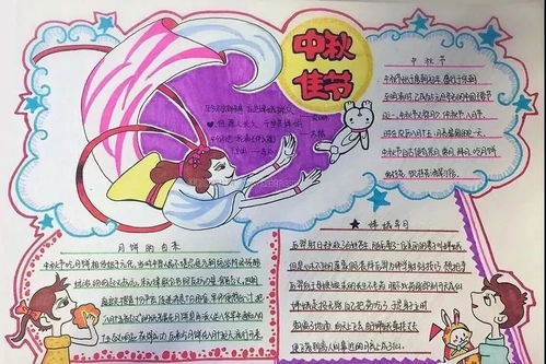 中秋节手抄报大集合,快给孩子备上
