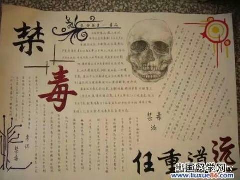 有没有禁毒的手抄报