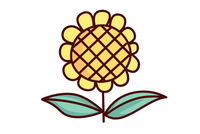 向日葵简笔画
